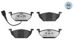Piduriklotsi komplekt,  ketaspidur MEYLE-PD: Advanced performance and design. 025 231 3119/PD