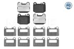  Piduriklotsi komplekt,ketaspidur MEYLE-PD: Advanced performance and design. 025 231 5715/PD