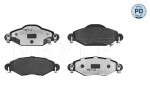  Piduriklotsi komplekt,ketaspidur MEYLE-PD: Advanced performance and design. 025 233 4017/PD