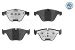 Piduriklotsi komplekt,  ketaspidur MEYLE-PD: Advanced performance and design. 025 233 4720/PD