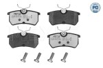 Piduriklotsi komplekt,  ketaspidur MEYLE-PD: Advanced performance and design. 025 233 5314/PD