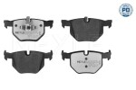 Piduriklotsi komplekt,  ketaspidur MEYLE-PD: Advanced performance and design. 025 235 5017/PD