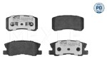 Piduriklotsi komplekt,  ketaspidur MEYLE-PD: Advanced performance and design. 025 235 8216/PD