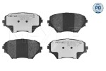Piduriklotsi komplekt,  ketaspidur MEYLE-PD: Advanced performance and design. 025 235 8517/PD