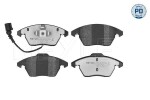 Piduriklotsi komplekt,  ketaspidur MEYLE-PD: Advanced performance and design. 025 235 8720/PD