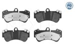 Piduriklotsi komplekt,  ketaspidur MEYLE-PD: Advanced performance and design. 025 236 9217/PD