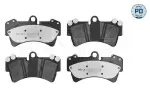 Piduriklotsi komplekt,  ketaspidur MEYLE-PD: Advanced performance and design. 025 236 9317/PD