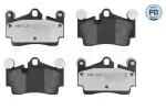 Piduriklotsi komplekt,  ketaspidur MEYLE-PD: Advanced performance and design. 025 236 9417/PD
