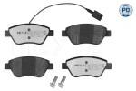  Piduriklotsi komplekt,ketaspidur MEYLE-PD: Advanced performance and design. 025 237 0517/PD