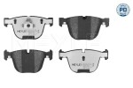 Piduriklotsi komplekt,  ketaspidur MEYLE-PD: Advanced performance and design. 025 237 3017/PD