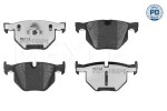 Piduriklotsi komplekt,  ketaspidur MEYLE-PD: Advanced performance and design. 025 237 3217/PD