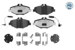  Piduriklotsi komplekt,ketaspidur MEYLE-PD: Advanced performance and design. 025 237 4320-1/PD
