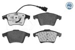 Piduriklotsi komplekt,  ketaspidur MEYLE-PD: Advanced performance and design. 025 237 4619/PD