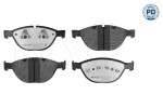 Piduriklotsi komplekt,  ketaspidur MEYLE-PD: Advanced performance and design. 025 237 9120/PD