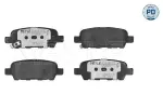  Piduriklotsi komplekt,ketaspidur MEYLE-PD: Advanced performance and design. 025 238 7114/PD