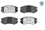Piduriklotsi komplekt,  ketaspidur MEYLE-PD: Advanced performance and design. 025 238 9116/PD