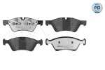 Piduriklotsi komplekt,  ketaspidur MEYLE-PD: Advanced performance and design. 025 239 2221/PD