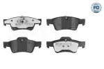 Piduriklotsi komplekt,  ketaspidur MEYLE-PD: Advanced performance and design. 025 239 2318/PD