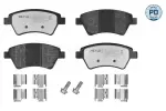 Piduriklotsi komplekt,  ketaspidur MEYLE-PD: Advanced performance and design. 025 239 3018/PD