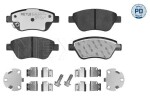 Piduriklotsi komplekt,  ketaspidur MEYLE-PD: Advanced performance and design. 025 239 8217/PD