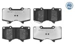  Piduriklotsi komplekt,ketaspidur MEYLE-PD: Advanced performance and design. 025 240 2417/PD