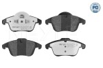 Piduriklotsi komplekt,  ketaspidur MEYLE-PD: Advanced performance and design. 025 241 2319/PD