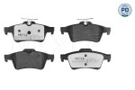  Piduriklotsi komplekt,ketaspidur MEYLE-PD: Advanced performance and design. 025 241 3716/PD