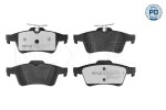  Piduriklotsi komplekt,ketaspidur MEYLE-PD: Advanced performance and design. 025 241 3717/PD
