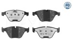 Piduriklotsi komplekt,  ketaspidur MEYLE-PD: Advanced performance and design. 025 241 6120/PD