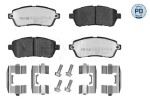 Piduriklotsi komplekt,  ketaspidur MEYLE-PD: Advanced performance and design. 025 242 8316/PD