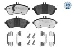Piduriklotsi komplekt,  ketaspidur MEYLE-PD: Advanced performance and design. 025 243 0620-1/PD