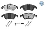 Piduriklotsi komplekt,  ketaspidur MEYLE-PD: Advanced performance and design. 025 243 1019/PD