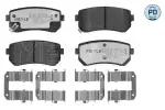  Piduriklotsi komplekt,ketaspidur MEYLE-PD: Advanced performance and design. 025 243 2015/PD