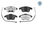 Piduriklotsi komplekt,  ketaspidur MEYLE-PD: Advanced performance and design. 025 243 3218/PD