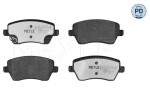 Piduriklotsi komplekt,  ketaspidur MEYLE-PD: Advanced performance and design. 025 244 0317/PD
