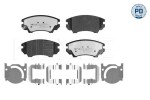 Piduriklotsi komplekt,  ketaspidur MEYLE-PD: Advanced performance and design. 025 244 1219/PD