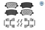  Piduriklotsi komplekt,ketaspidur MEYLE-PD: Advanced performance and design. 025 244 9618/PD