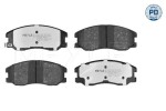 Piduriklotsi komplekt,  ketaspidur MEYLE-PD: Advanced performance and design. 025 245 1016/PD