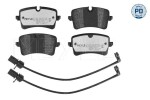 Piduriklotsi komplekt,  ketaspidur MEYLE-PD: Advanced performance and design. 025 246 0617/PD