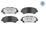 Piduriklotsi komplekt,  ketaspidur MEYLE-PD: Advanced performance and design. 025 246 3217/PD