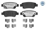 Piduriklotsi komplekt, ketaspidur MEYLE-PD: Advanced performance and design. 025 246 3516/PD