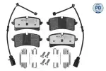 Piduriklotsi komplekt,  ketaspidur MEYLE-PD: Advanced performance and design. 025 246 4317/PD