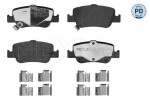 Piduriklotsi komplekt,  ketaspidur MEYLE-PD: Advanced performance and design. 025 246 6415/PD