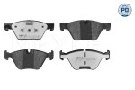 Piduriklotsi komplekt,  ketaspidur MEYLE-PD: Advanced performance and design. 025 246 9719/PD
