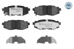  Piduriklotsi komplekt,ketaspidur MEYLE-PD: Advanced performance and design. 025 248 5416/PD
