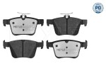 Piduriklotsi komplekt,  ketaspidur MEYLE-PD: Advanced performance and design. 025 250 0916/PD