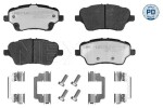 Piduriklotsi komplekt,  ketaspidur MEYLE-PD: Advanced performance and design. 025 251 3417/PD