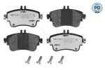 Piduriklotsi komplekt,  ketaspidur MEYLE-PD: Advanced performance and design. 025 253 2619/PD