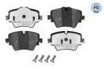 Piduriklotsi komplekt,  ketaspidur MEYLE-PD: Advanced performance and design. 025 256 1718/PD