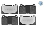 Piduriklotsi komplekt,  ketaspidur MEYLE-PD: Advanced performance and design. 025 256 4316/PD